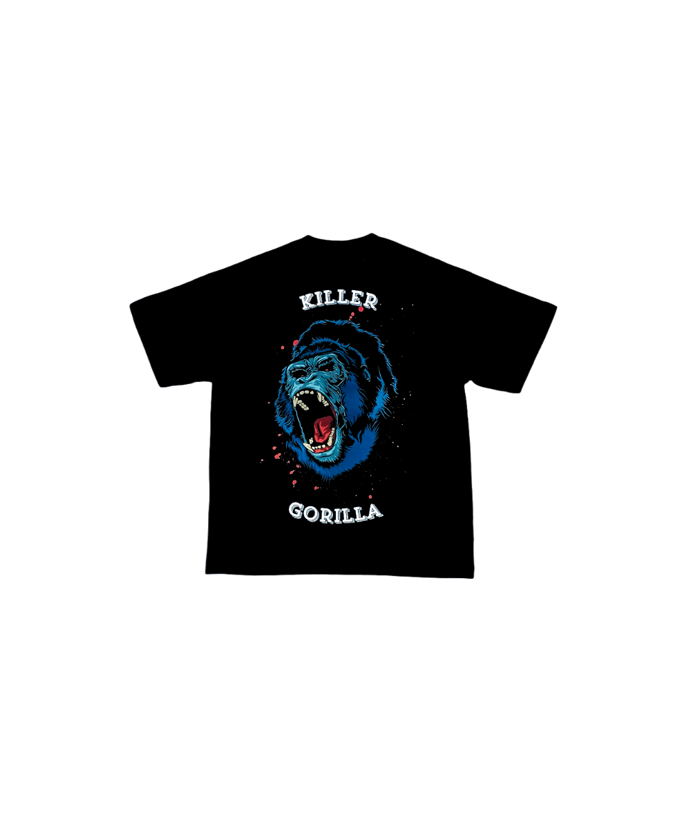 Socari 'Killer Gorllia' Black T-shirt