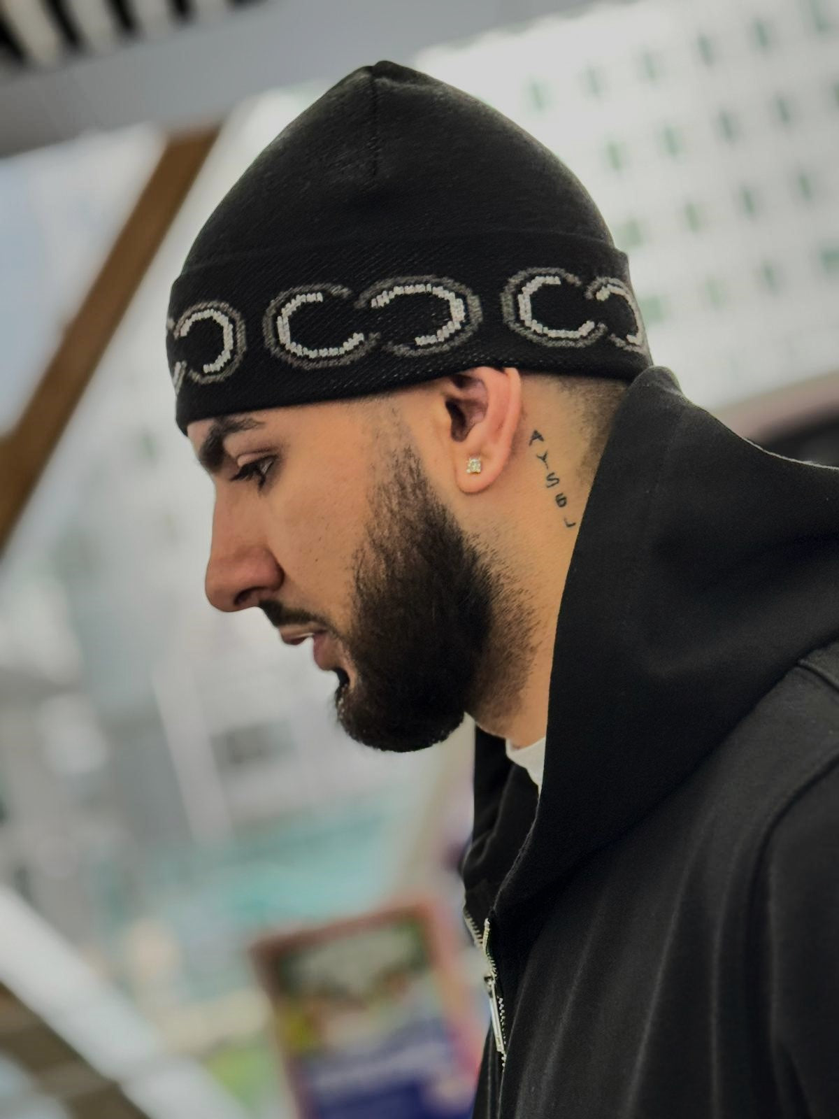 Socari 'Pixel' Beanie Hat